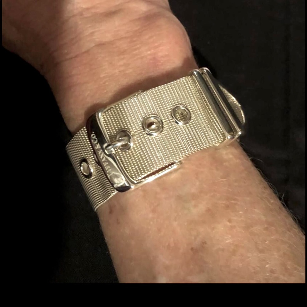 Tiffany & Co Mesh Somerset Buckle Bracelet…